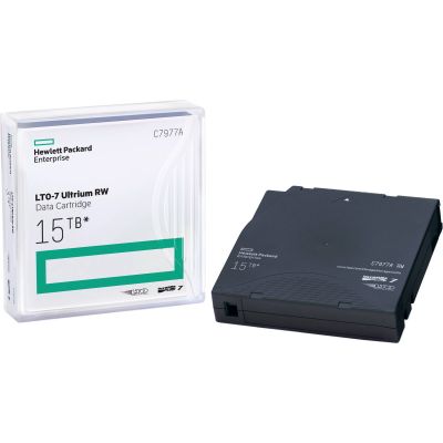 HPE LTO-7 Ultrium 15TB RW Data Cartridge (C7977A)